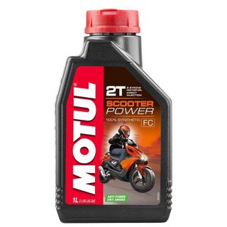 Motul 1L Scooter Power 2T öljy, täyssynteettinen